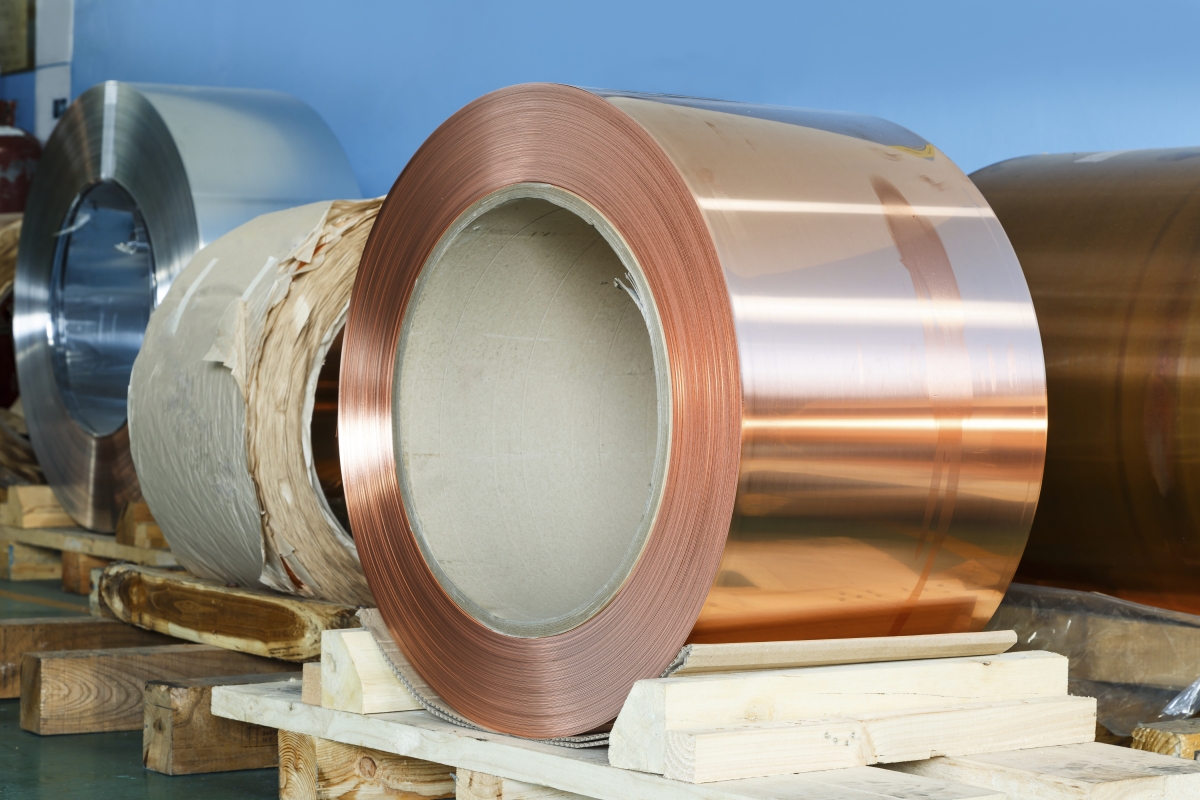 Rolls Of Copper Storage Room Eximware Inc 2810